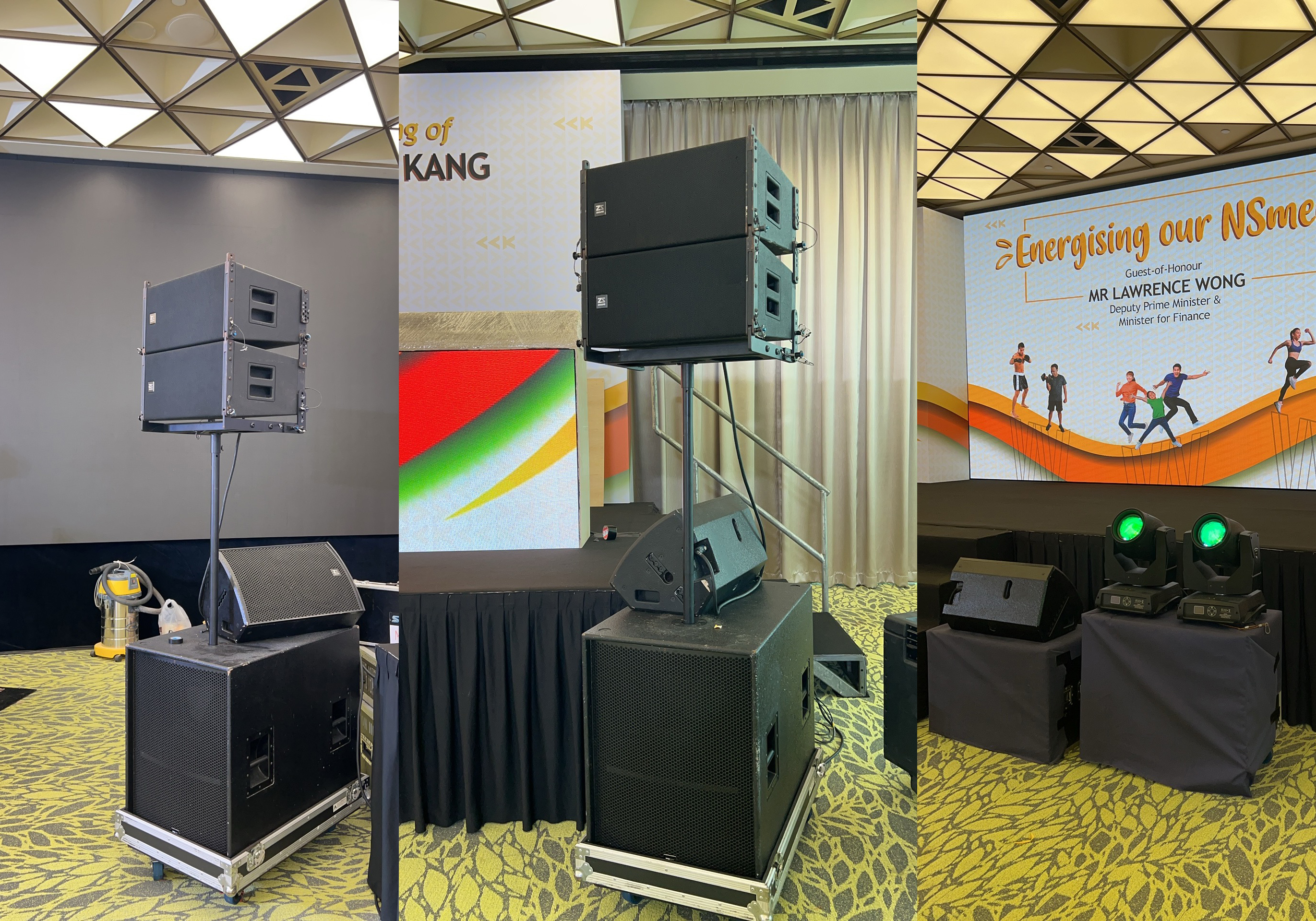 ZSOUND line array system Elevates Sonic Excellence at Singapore Indoor Event