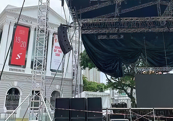 ZSOUND sound system helps Outdoor Concert in Singapore's 