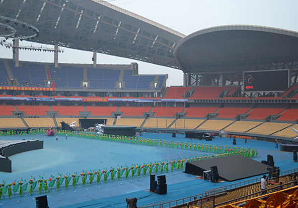 Stadium Ceremony in Nanning, China