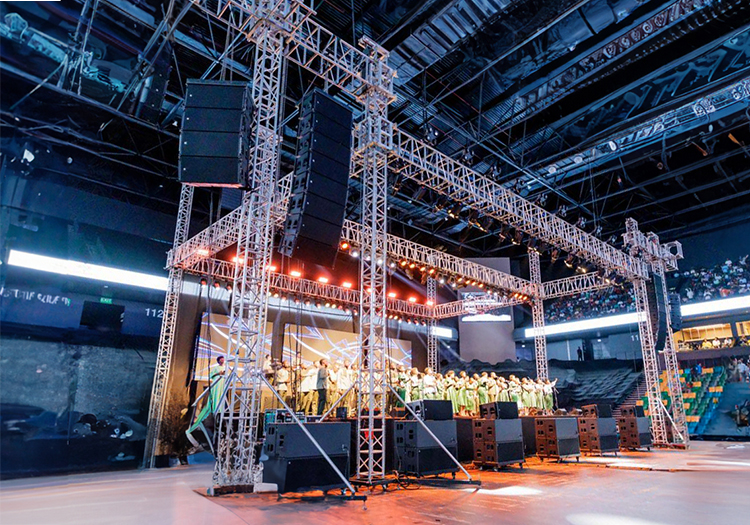 ZSOUND Empowers an African School's Cultural Extravaganza with the LA210 Line Array Speaker